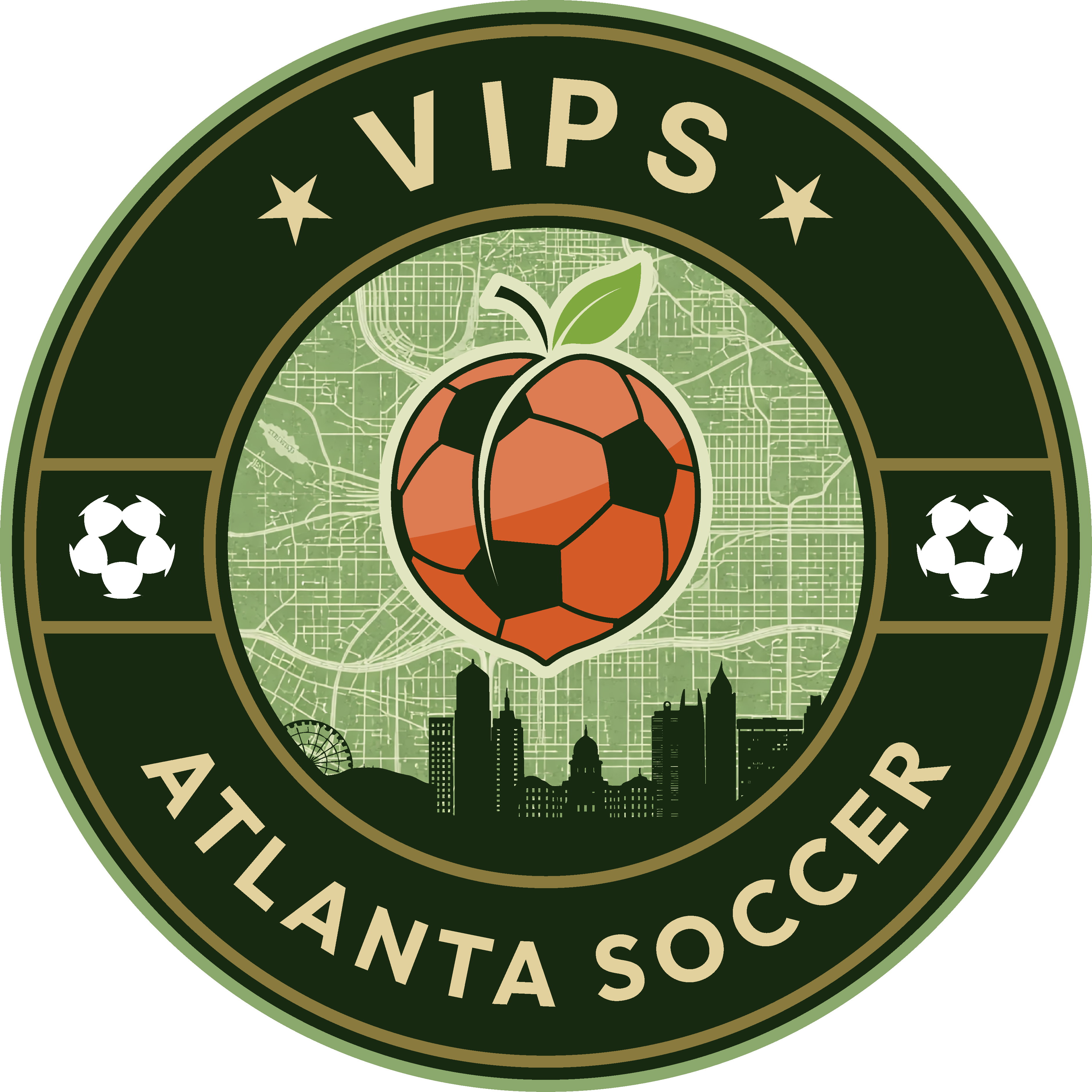 VIPs of Atlanta Soccer crest